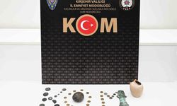 Kırşehir'de tarihi eser operasyonu: 38 parça eser ele geçirildi