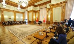 TBMM Başkanı Kurtulmuş, Romanya Senato Başkanı Abrudean ile görüştü