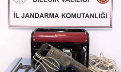 Bilecik'te kaçak kazı operasyonu: 2 şüpheli yakalandı