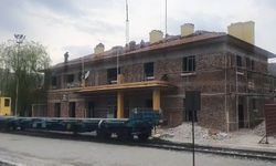 Elazığ'da 79 yıllık tarihi tren istasyonu restorasyonda