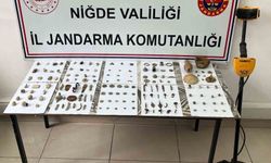 Niğde'de 'Anadolu Mirası' operasyonu: 145 tarihi eser ele geçirildi