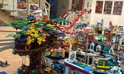Ortaokul öğrencisi olan Batu'nun lego şehri müzede sergileniyor