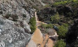 Tarihi kuraklıkla yok olan şelale, aşırı yağışlarla yeniden hayat buldu