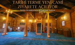 Tarihi Terme Yeni Cami Ziyarete Açılıyor