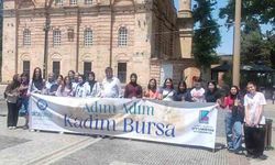 Yıldırımlı gençler tarihi yerinde keşfediyor