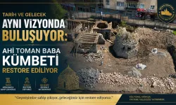 Ahi Toman Baba Kümbeti restore ediliyor