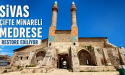 Sivas Çifte Minareli Medrese Yenileniyor