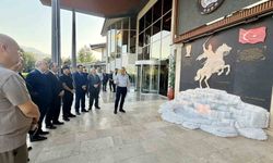 Denizli'de Miryokefalon Zaferinin tarihi mirasını yaşatacak anıt törenle açıldı