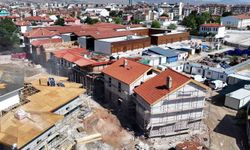 Türbe Arkası'nda dev tarihi dönüşüm devam ediyor