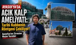 Ayasofya'nın Kurşun Zırhı Sökülüyor!