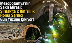 2 Bin Yıllık Sarnıç Keşfedildi!