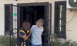 Polise yakalanmamak için saçını kazıttı, yine kaçamadı