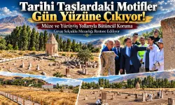 Tarihi Selçuklu Mezarlığında çalışmalar devam ediyor