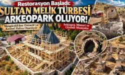 Sultan Melik Türbesi'nde Restorasyon Çalışmaları Başladı.