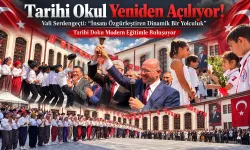 115 yıllık tarihi okul yeniden öğrencileriyle buluştu!
