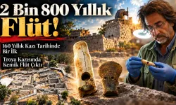 Troya'da 2 Bin 800 Yıllık Flüt Bulundu!