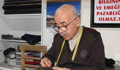 Çocuk Yaşta Eline Aldığı İğne İpliği 56 Yıldır Bırakmadı