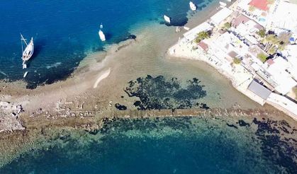 Deniz Çekildi Tarihihi Kral Yolu Gün Yüzüne Çıktı