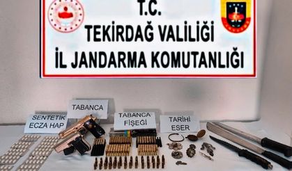 Tarihi Eser, Uyuşturucu, Tütün ve Silah: 8 gözaltı