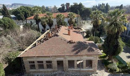 Tarihi Lisede Restorasyon Başladı