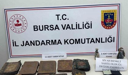 Bursa’da Tarihi Eser Operasyonu