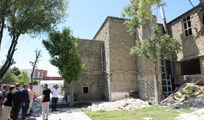 Tarihi Öğretmenevinde Restorasyon Başladı