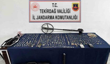 Tekirdağ’da 1000'in Üzerinde Sikke Ele Geçirildi