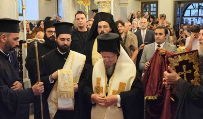 Tarihi Meryem Ana Kilisesi yeniden ibadete açıldı