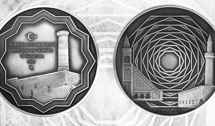 "Erzurum Ulu Camii Hatıra Parası" tedavüle çıktı