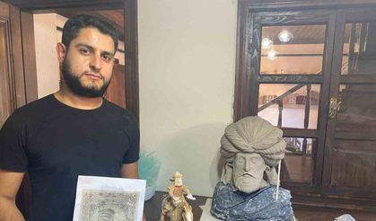 Doğuştan gelen yeteneğiyle yaptığı eserler şok ediyor