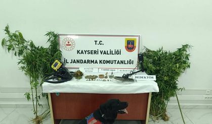 Kayseri’de 21 adet tarihi eser ele geçirildi: 1 gözaltı