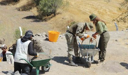 Selçuklu tarihinin izlerini öğrenciler gün yüzüne çıkartıyor