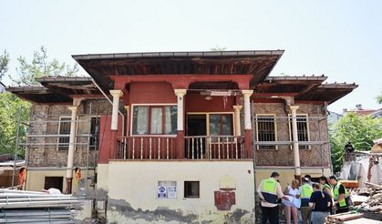 Tarihi Abalı Evi turizme kazandırılıyor