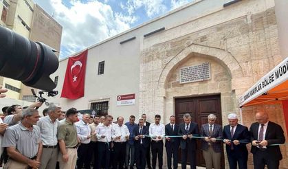 Tarihi Melik Tahir Camii restorasyonu tamamlandı