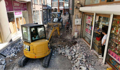 Çorum’un tarihi sokağında çehre değişiyor