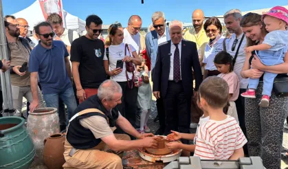 Arkeopark’ta 8 bin 500 yıllık tarih canlandı