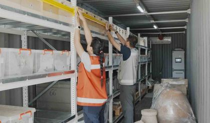 Bakan Ersoy: "100 bin eseri, güvenle taşıdık"