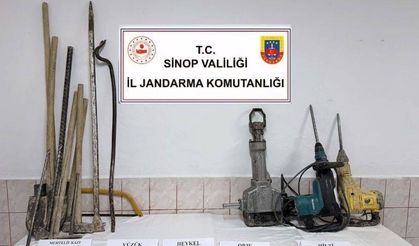 Sinop’ta tarihi eser operasyonu: 3 gözaltı