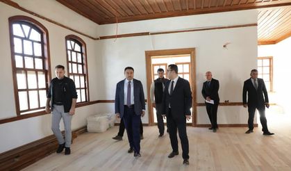 Kütahya'da tarihi konaklara inceleme