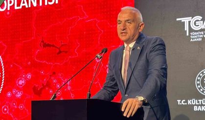 Bakan Nuri Ersoy, üçüncü çeyrek turizm verilerini açıkladı