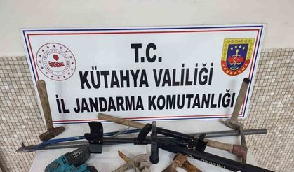 Kaçak kazı operasyonunda 9 şüpheli gözaltına alındı