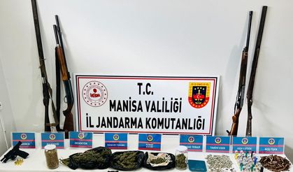 Manisa’da jandarmadan şok baskın