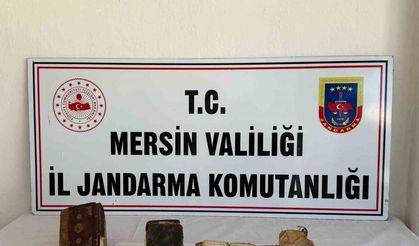 Mersin’de tarihi eser operasyonu