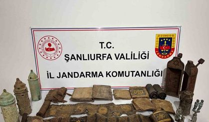 Şanlıurfa’da tarihi eser operasyonu: 2 gözaltı