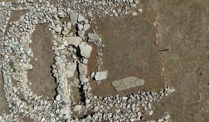 Tarihteki ilk musalla taşının bir parçası