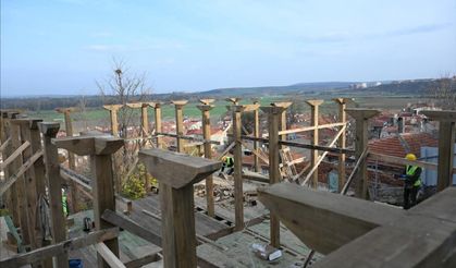 Muradiye Mevlevihanesi ihya çalışmaları devam ediyor