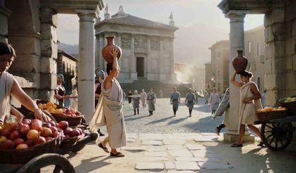 Pompeiopolis Antik Kenti yapay zekayla canlandırıldı