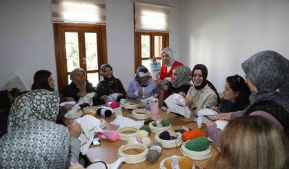 Tarihi konak ilçedeki kadınların yeni dünyası oldu