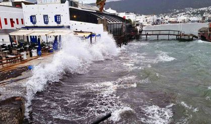 Bodrum'a fırtına uyarısı