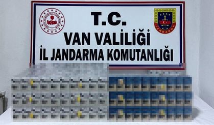 Kapıköy'de bin 500 paket kaçak sigara ele geçirildi